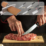 Professional Knife Sharpener Diamond Roller Kitchen Use - Image 9