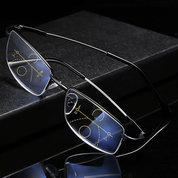 Progressive Multifocal Reading Glasses Blue Light Filter - Image 1