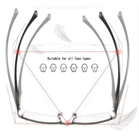 Progressive Multifocal Reading Glasses Blue Light Filter - Image 9