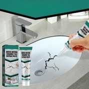 Quick Drying Tile Repair Paste Cracks Chips and Grout Fixes - Image 1
