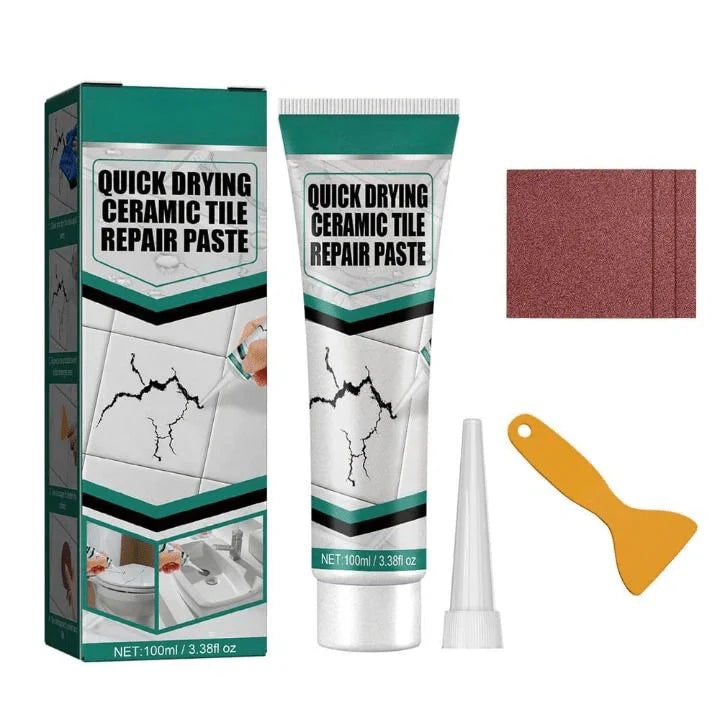 Quick Drying Tile Repair Paste Cracks Chips and Grout Fixes - Image 7