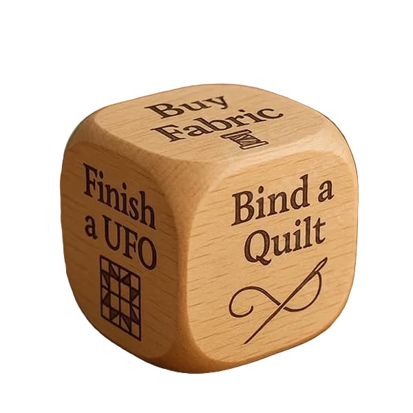 Quilter's Decision Dice Solid Wood Crafting and Organization - Image 4