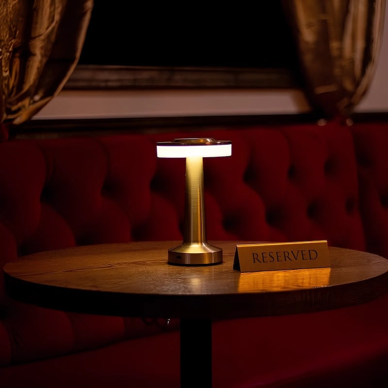 Retro Table Lamp Dining Room Modern Brass Accent Lighting - Image 14
