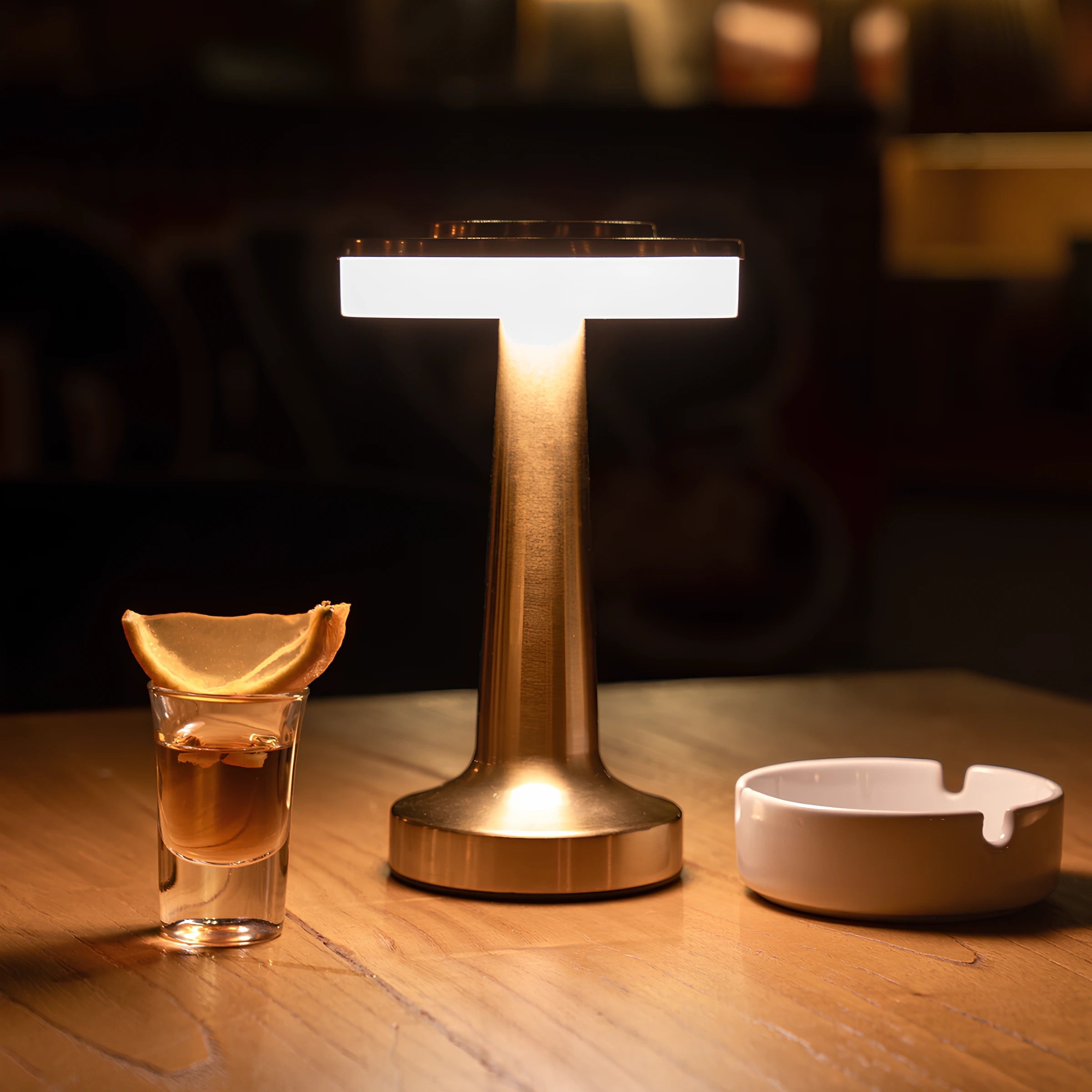 Retro Table Lamp Dining Room Modern Brass Accent Lighting - Image 15