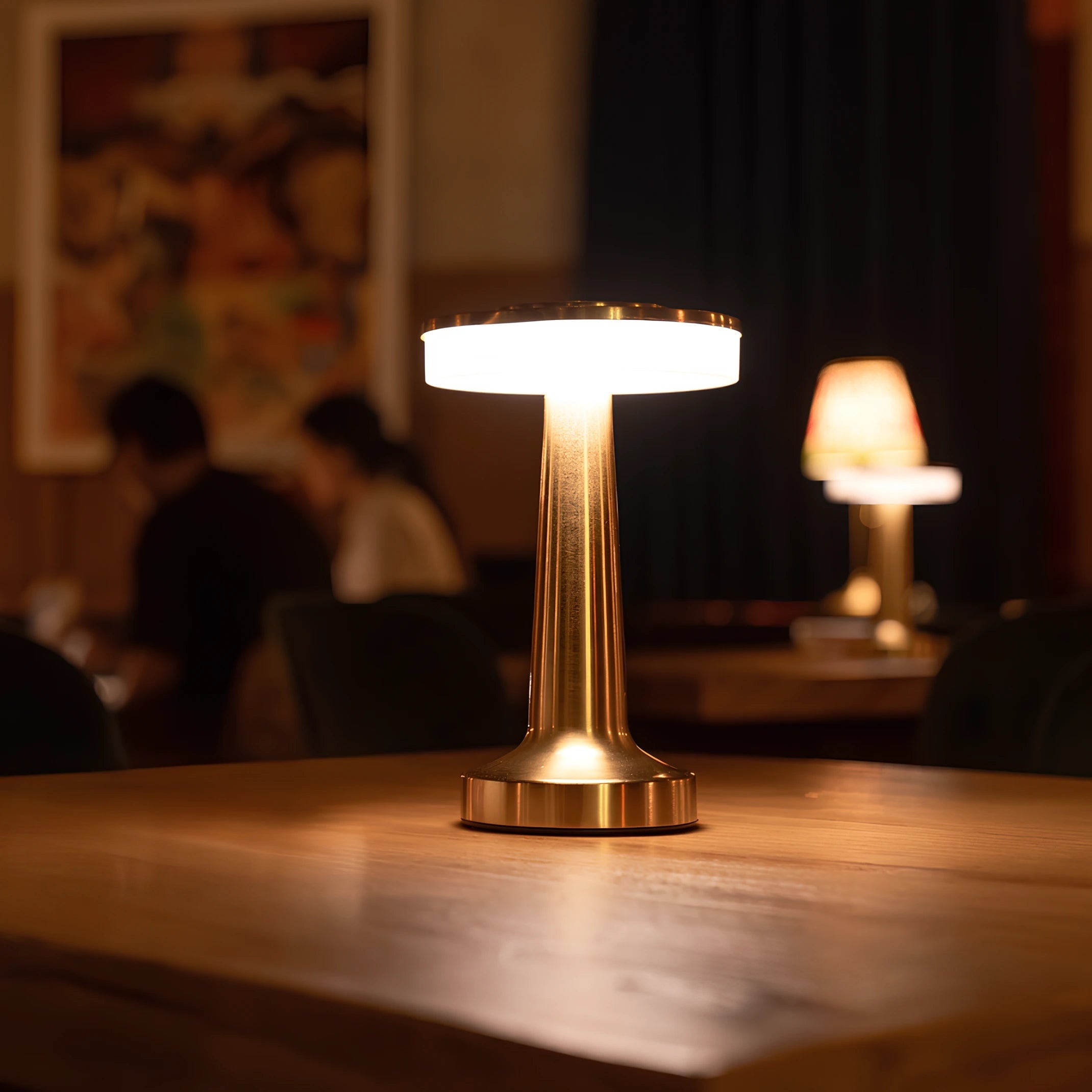 Retro Table Lamp Dining Room Modern Brass Accent Lighting - Image 16