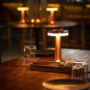 Retro Table Lamp Dining Room Modern Brass Accent Lighting - Image 2