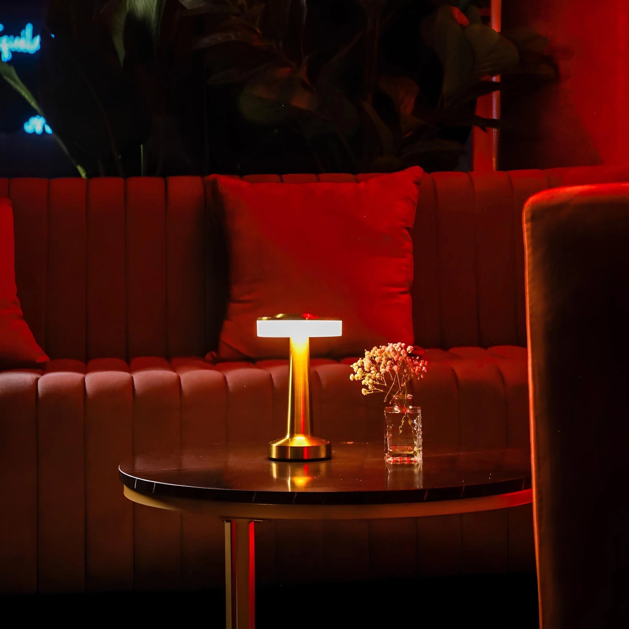 Retro Table Lamp Dining Room Modern Brass Accent Lighting - Image 5
