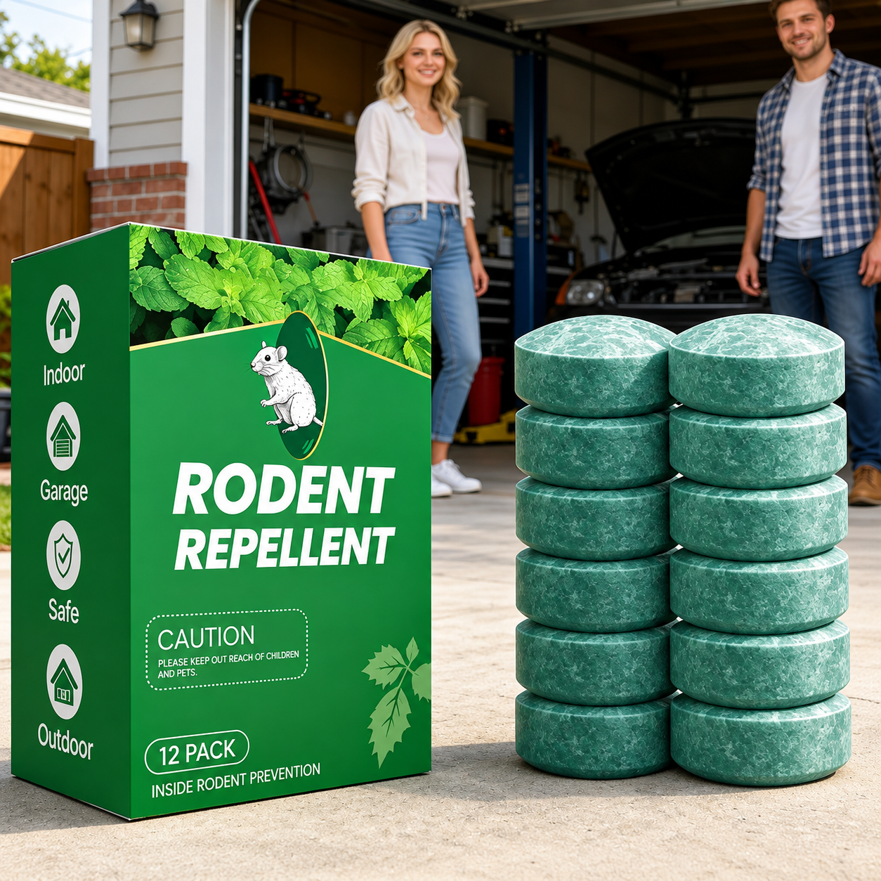 Rodent Repellent Balls Peppermint Oil Natural Pest Control