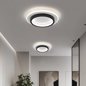 Round Ceiling Modern Metal and Acrylic Design - Image 1
