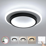 Round Ceiling Modern Metal and Acrylic Design - Image 10