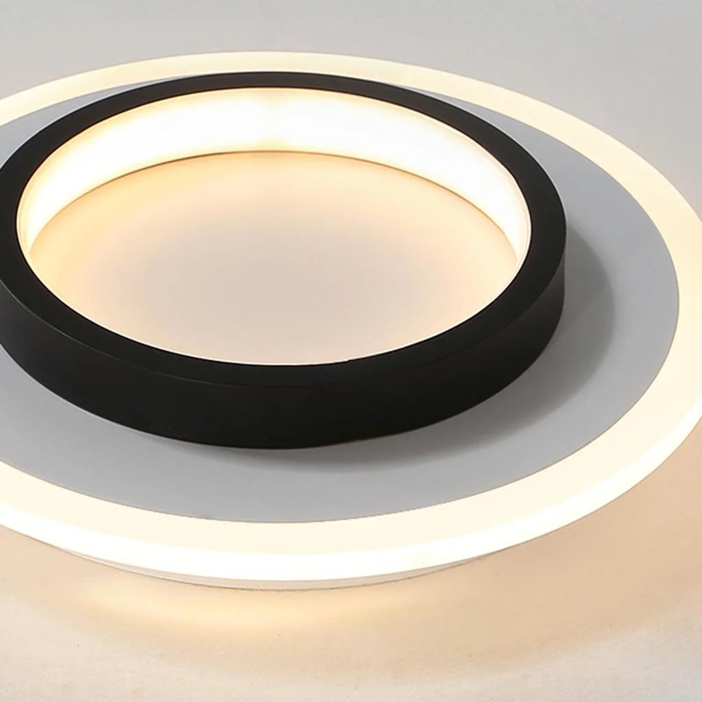 Round Ceiling Modern Metal and Acrylic Design - Image 14
