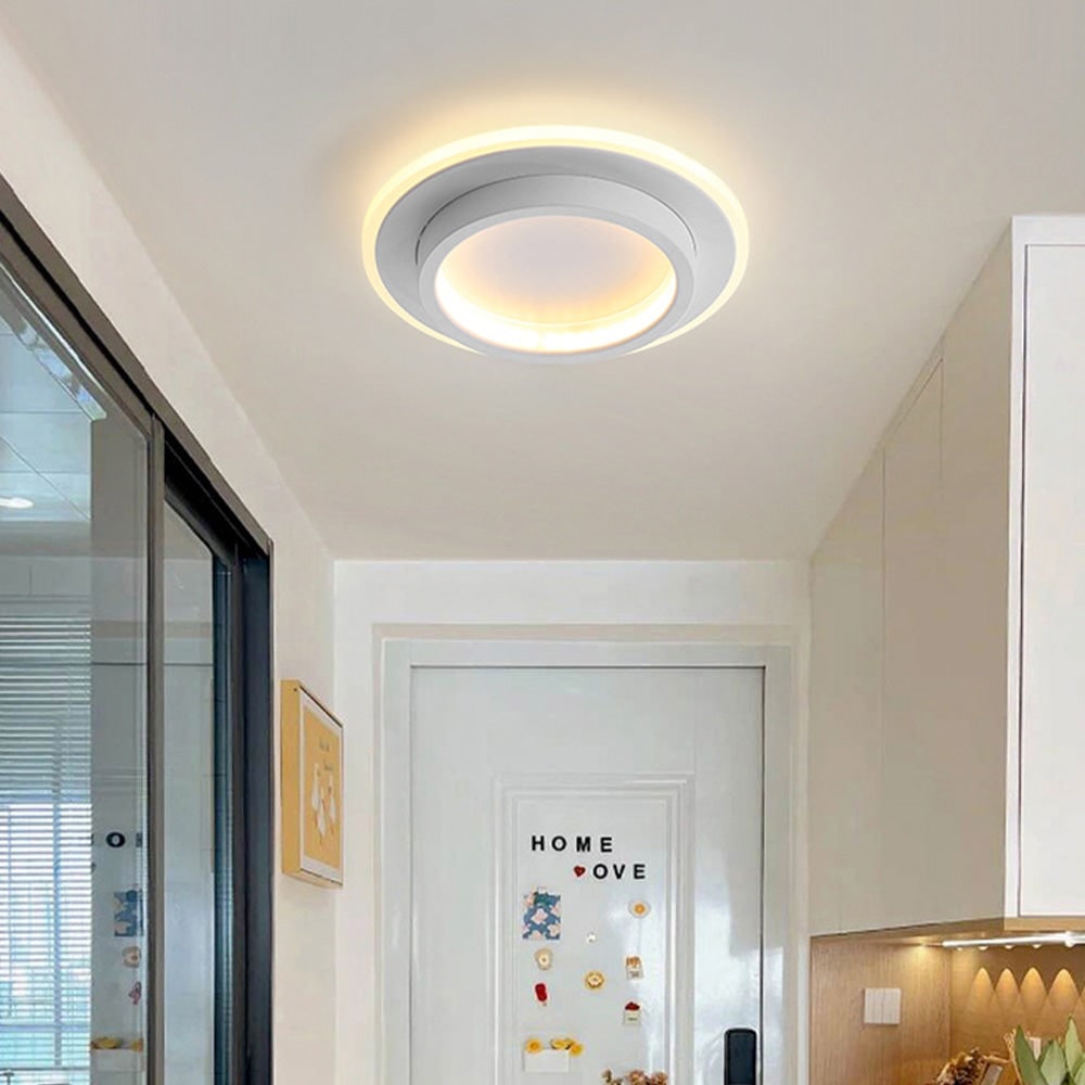 Round Ceiling Modern Metal and Acrylic Design - Image 19