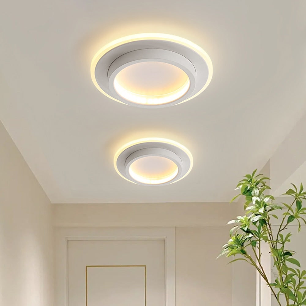 Round Ceiling Modern Metal and Acrylic Design - Image 20