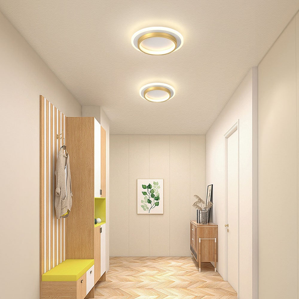 Round Ceiling Modern Metal and Acrylic Design - Image 29