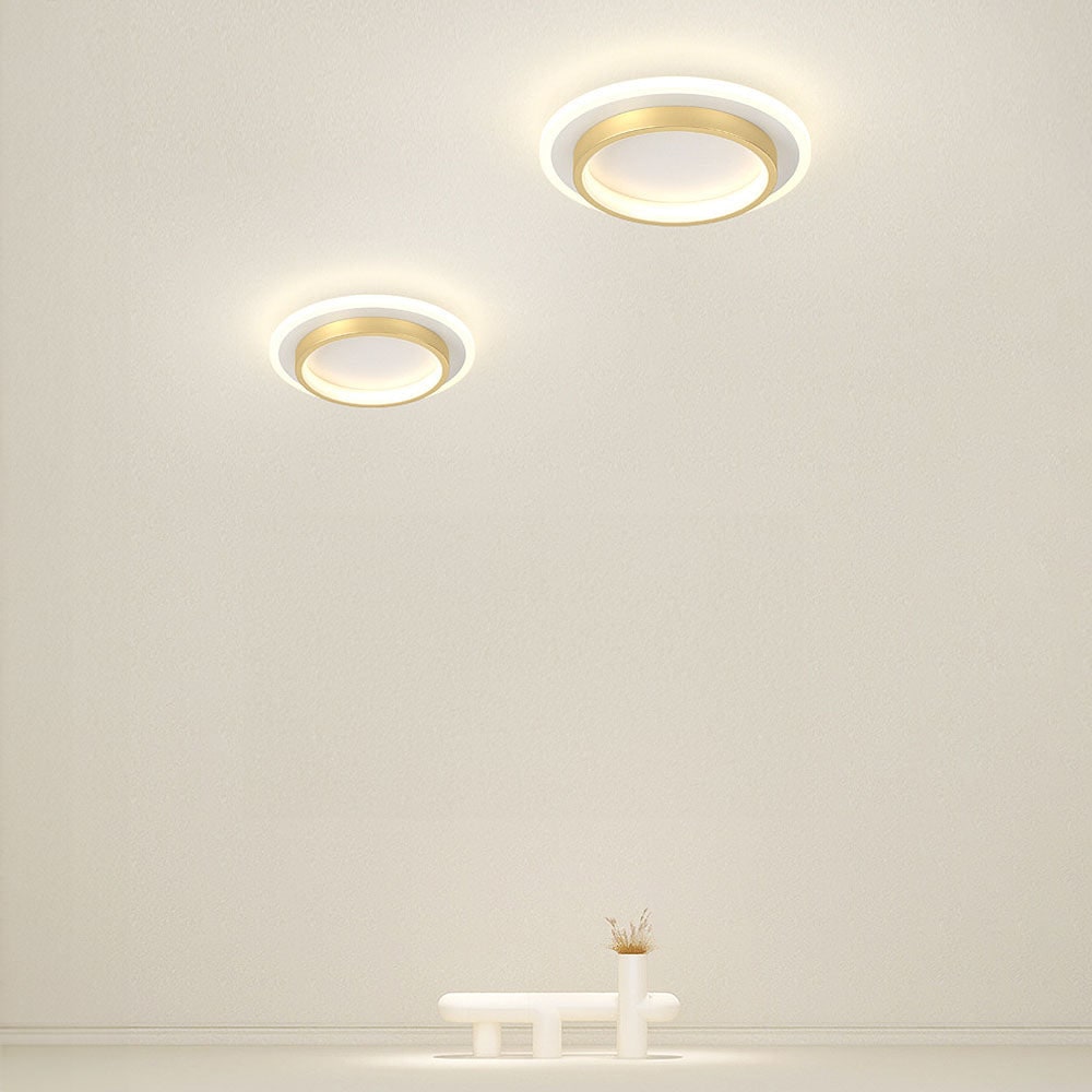 Round Ceiling Modern Metal and Acrylic Design - Image 30