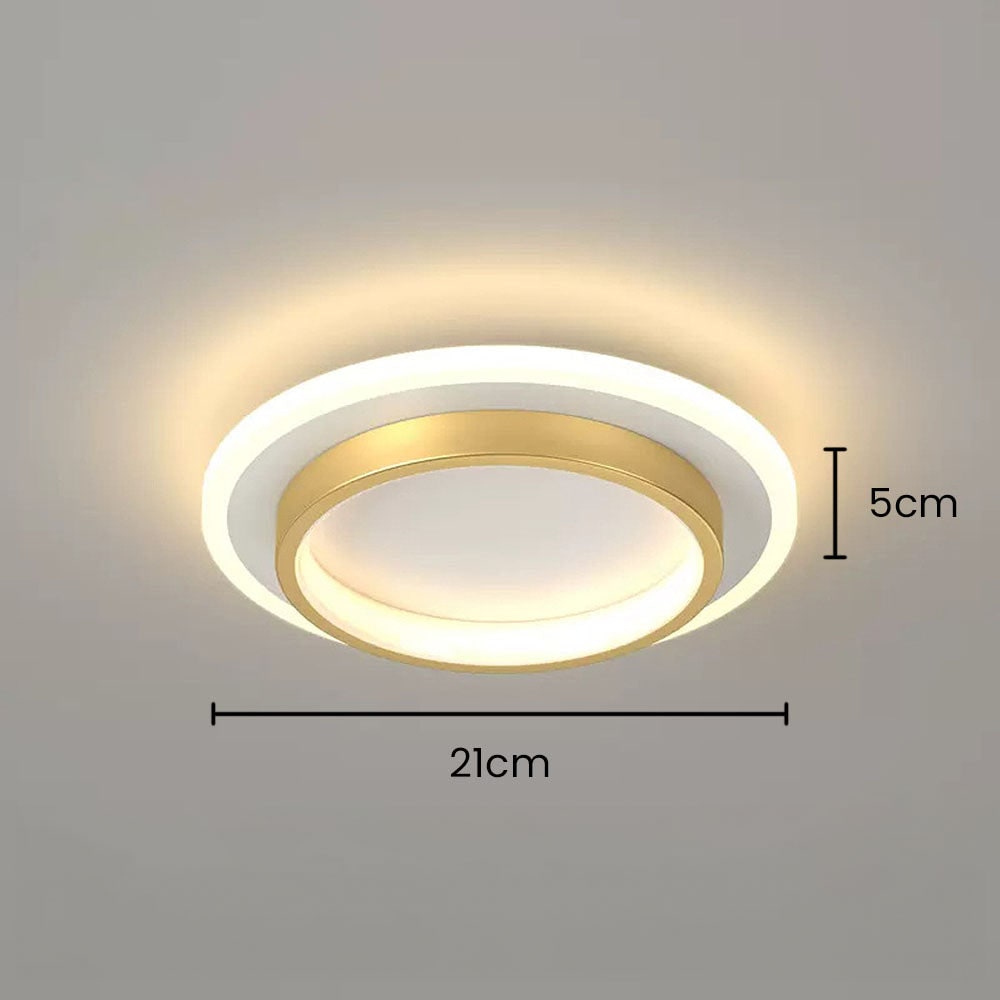 Round Ceiling Modern Metal and Acrylic Design - Image 31