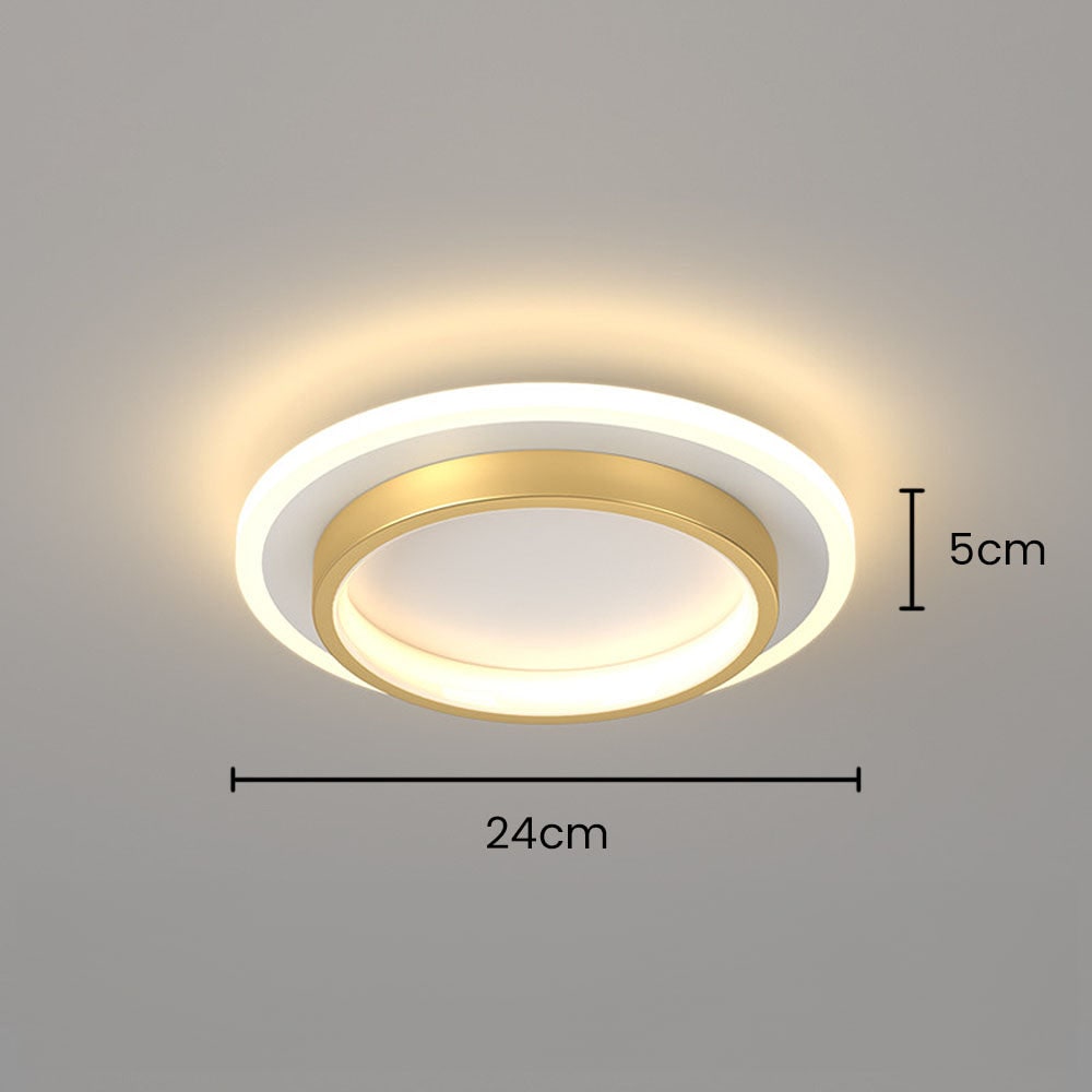 Round Ceiling Modern Metal and Acrylic Design - Image 32