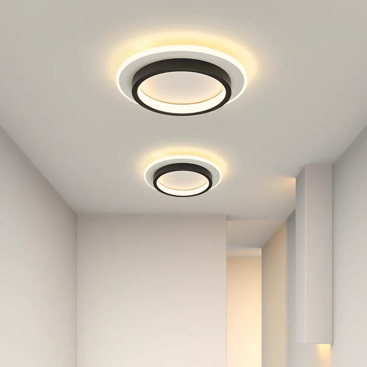 Round Ceiling Modern Metal and Acrylic Design - Image 5