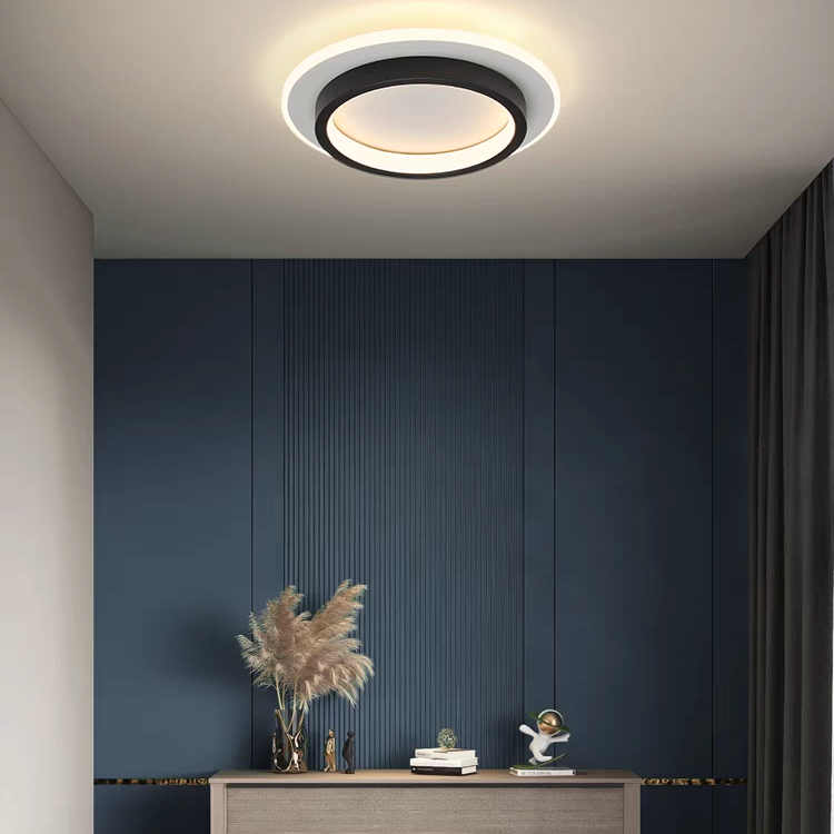 Round Ceiling Modern Metal and Acrylic Design - Image 7