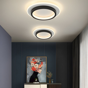 Round Ceiling Modern Metal and Acrylic Design - Image 8