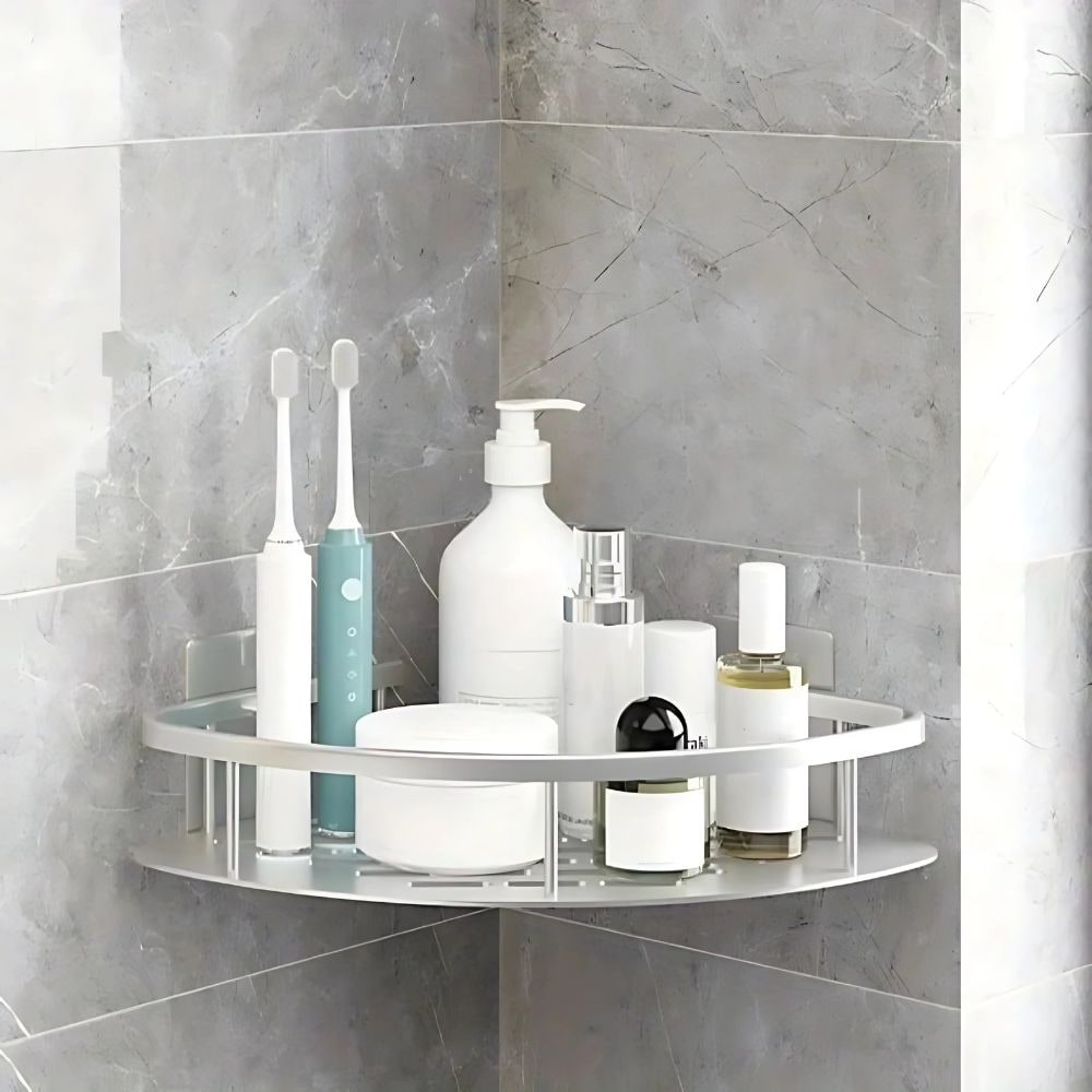 Shower Caddy Organizer Bathroom Modern Metal Design - Image 3