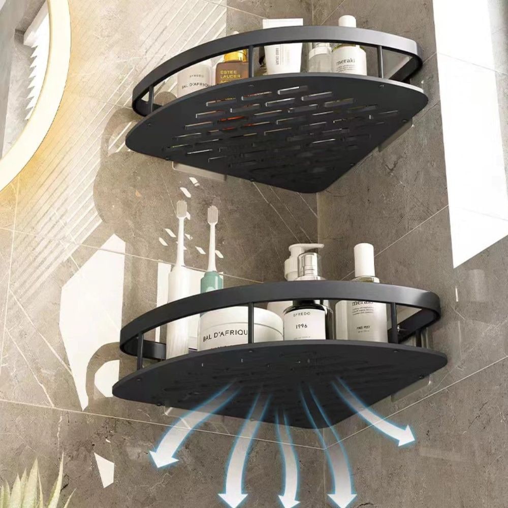 Shower Caddy Organizer Bathroom Modern Metal Design - Image 8
