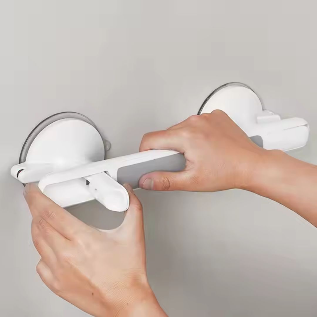 Shower Grab Bar Handle Safe Bathing Suction Cup Design - Image 8