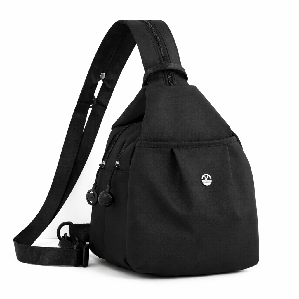 Sling Backpack Stylish Nylon Crossbody Bag Casual Use - Image 4