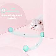 Smart Cat Toy Electric Self-Rolling Active Playtime Fun - Image 2