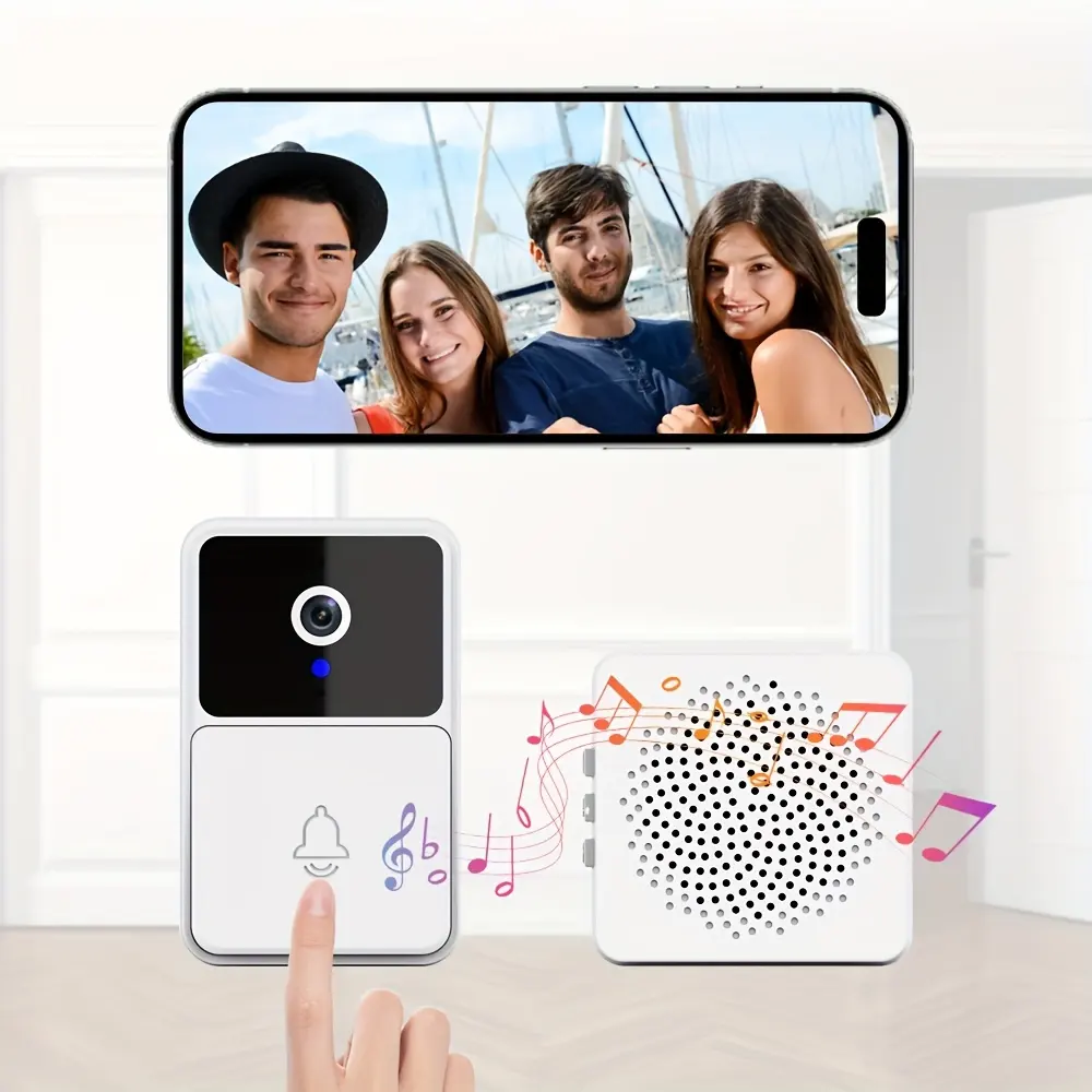 Smart Wireless Video Doorbell Camera HD Video and Motion Alerts - Image 9