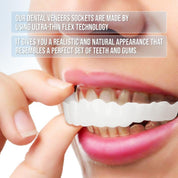 Smile Veneer Teeth Cover Set Instant Smile Makeover Upper & Lower - Image 4