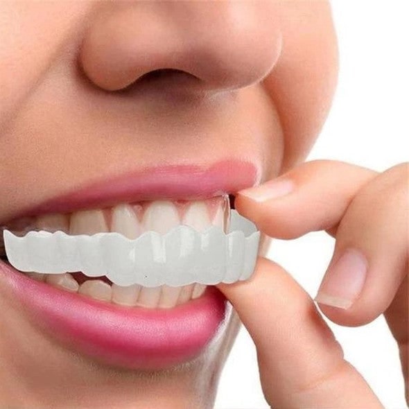 Smile Veneer Teeth Cover Set Instant Smile Makeover Upper & Lower - Image 8