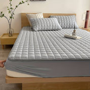 Soft Breathable Mattress Pad Cover Comfort and Hygiene - Image 1
