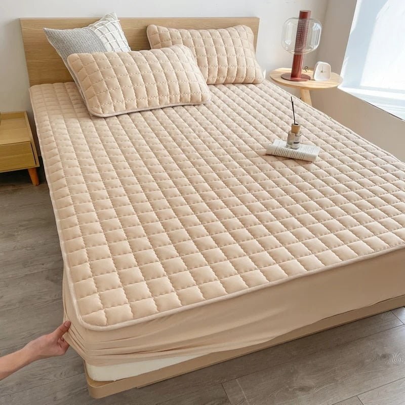 Soft Breathable Mattress Pad Cover Comfort and Hygiene - Image 3