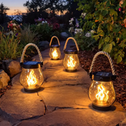 Solar Flickering Flame Effect Outdoor Decor - Image 8