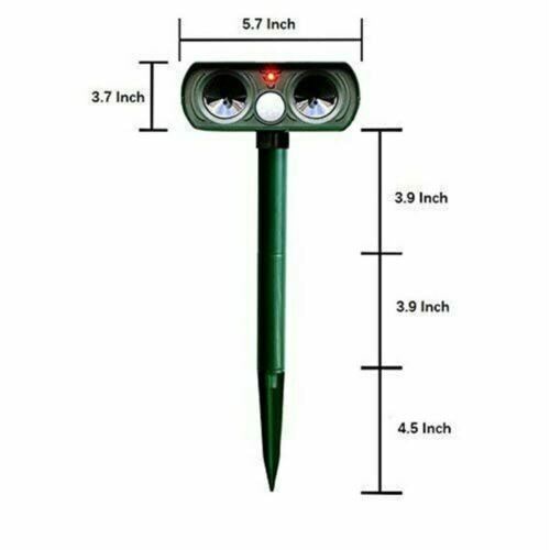 Solar Powered Animal Pest Repeller Garden and Yard Protection - Image 6