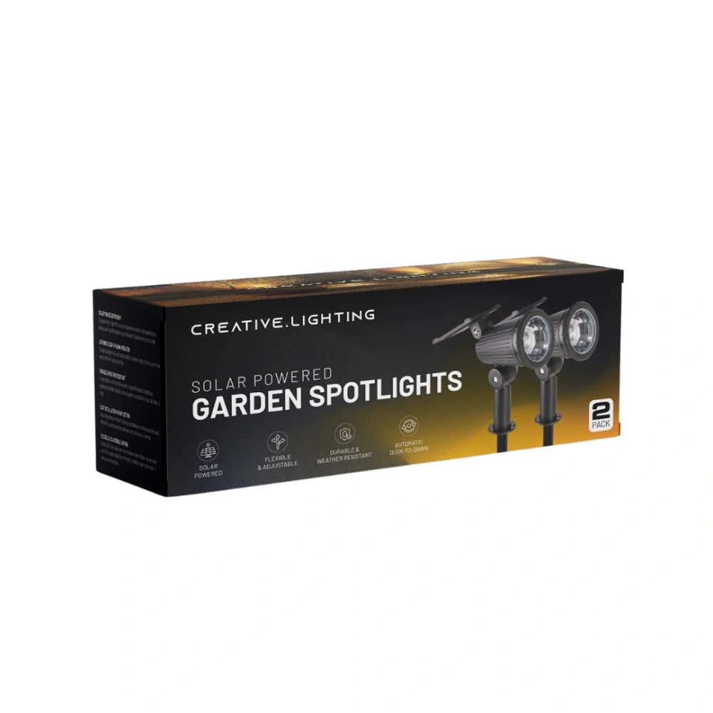 Solar Powered Garden Spotlight Outdoor Landscape Lighting - Image 19