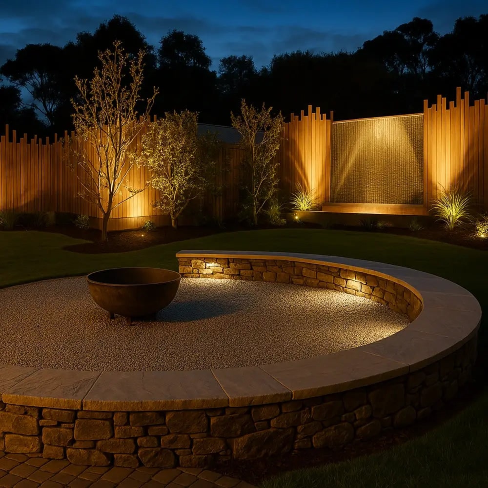 Solar Powered Garden Spotlight Outdoor Landscape Lighting - Image 5