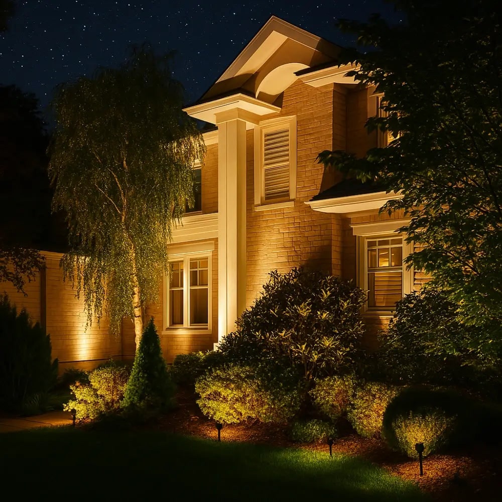 Solar Powered Garden Spotlight Outdoor Landscape Lighting - Image 6