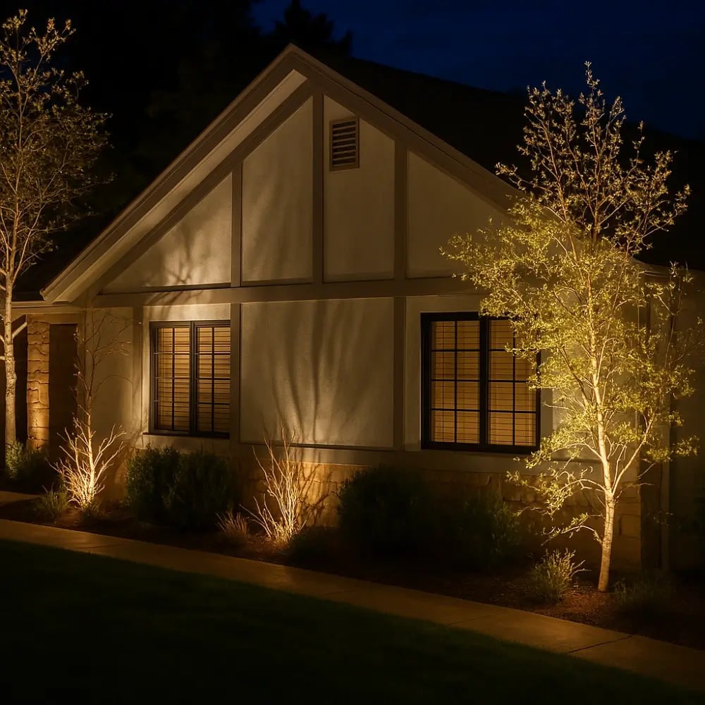 Solar Powered Garden Spotlight Outdoor Landscape Lighting - Image 7