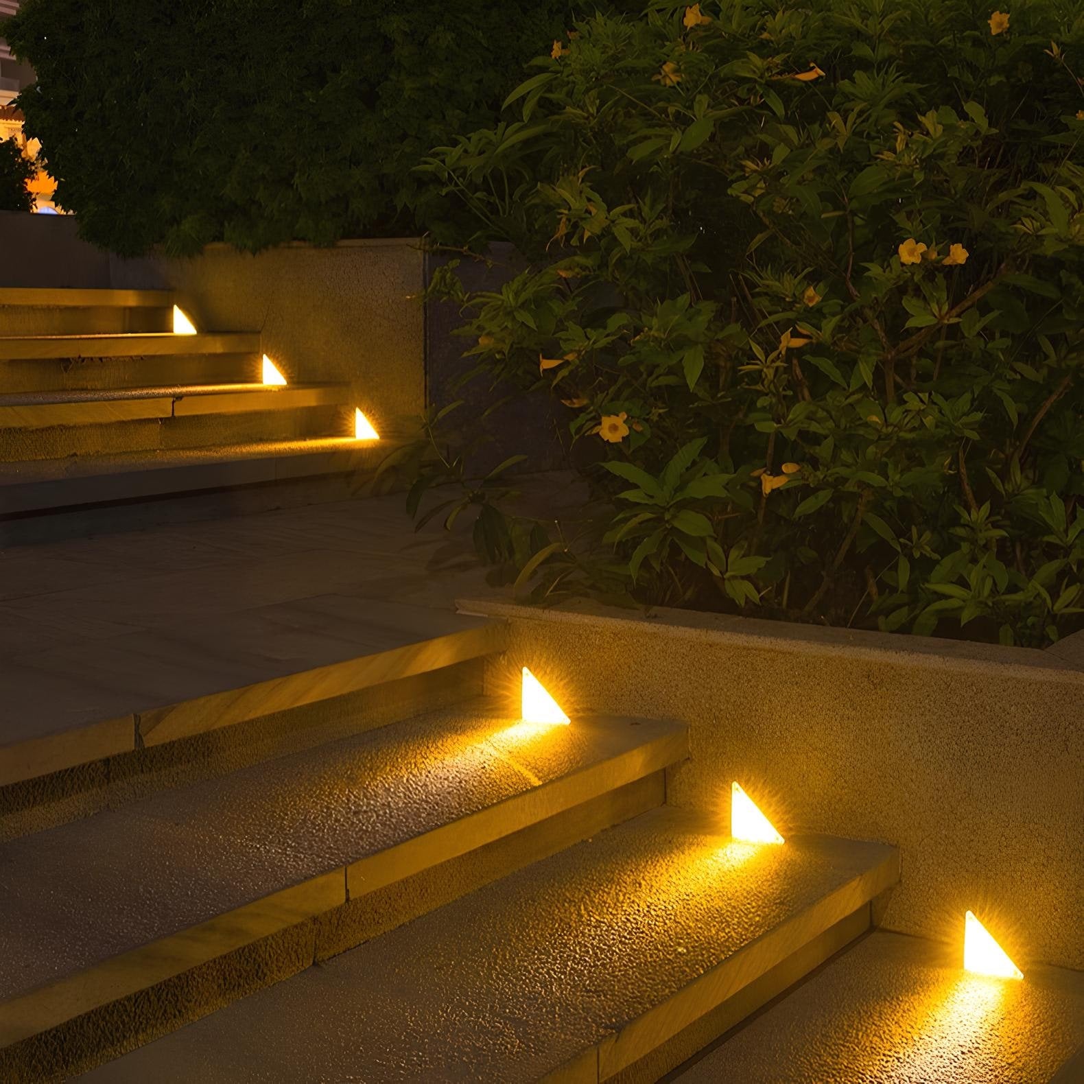 Solar Powered Stair Lights Outdoor Safety and Ambiance Lighting - Image 10