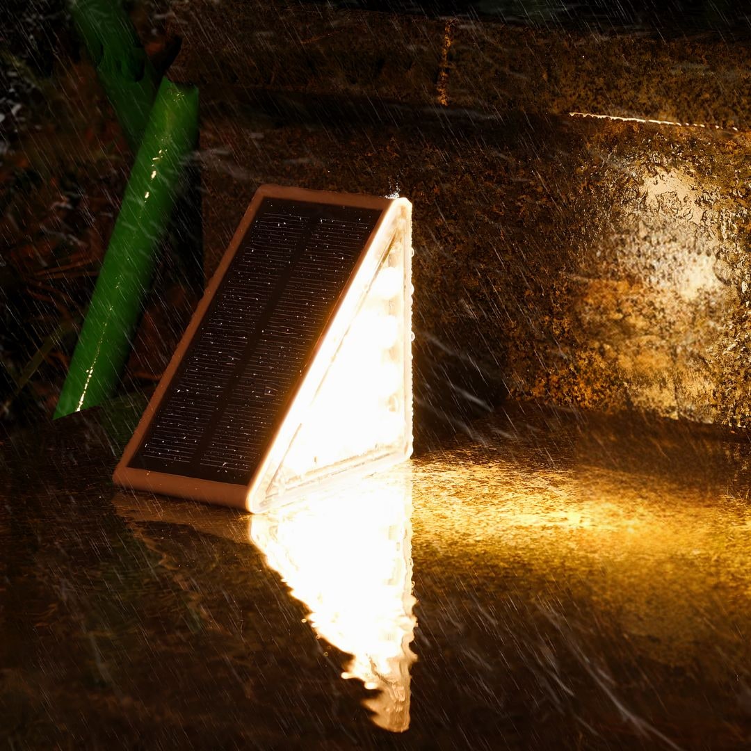 Solar Powered Stair Lights Outdoor Safety and Ambiance Lighting - Image 13