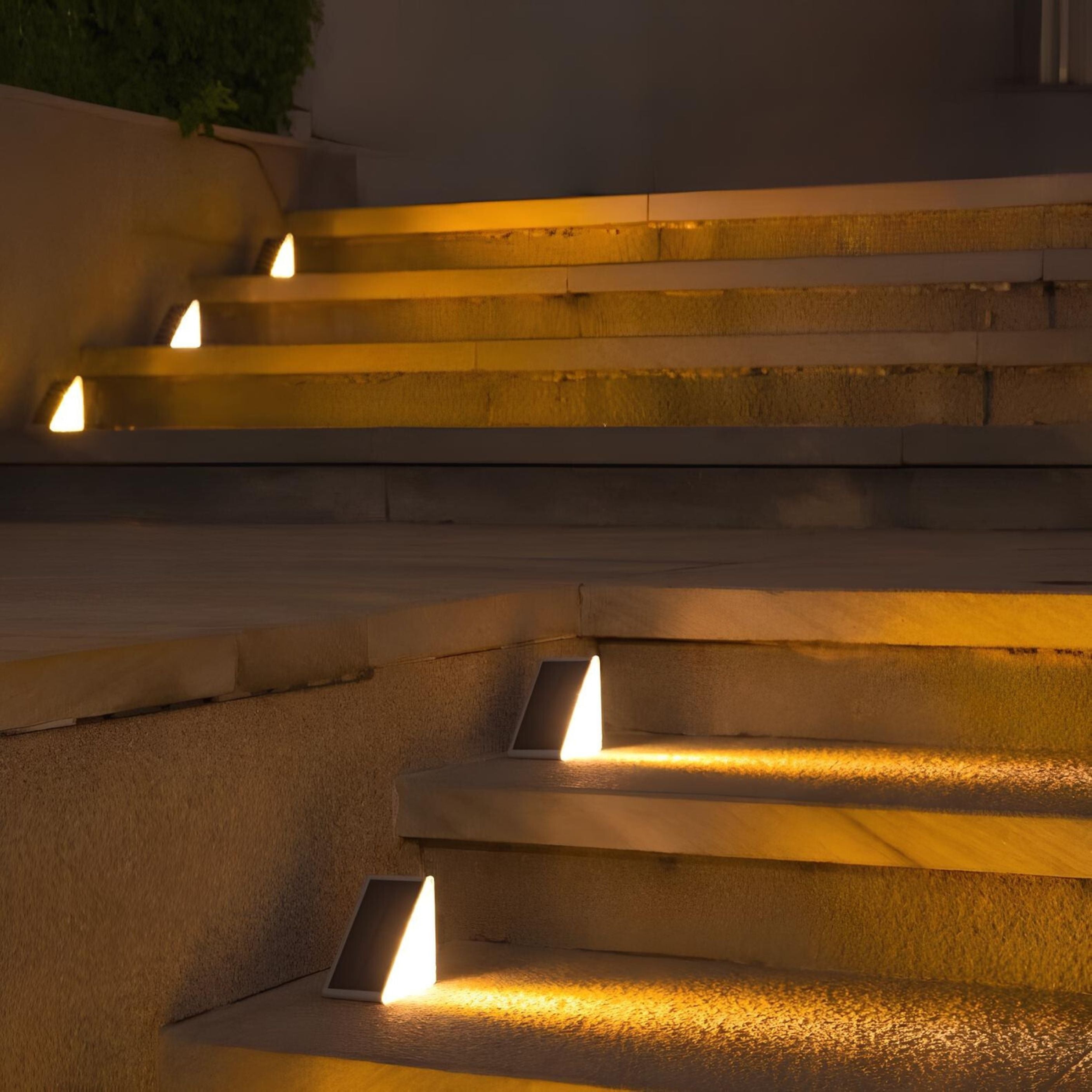 Solar Powered Stair Lights Outdoor Safety and Ambiance Lighting - Image 7