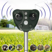 Solar-Powered Ultrasonic Bird Repeller Outdoor Animal Control - Image 2
