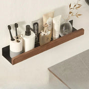 Solid Wood Bathroom Wall Shelf Stylish Storage & Organization - Image 6