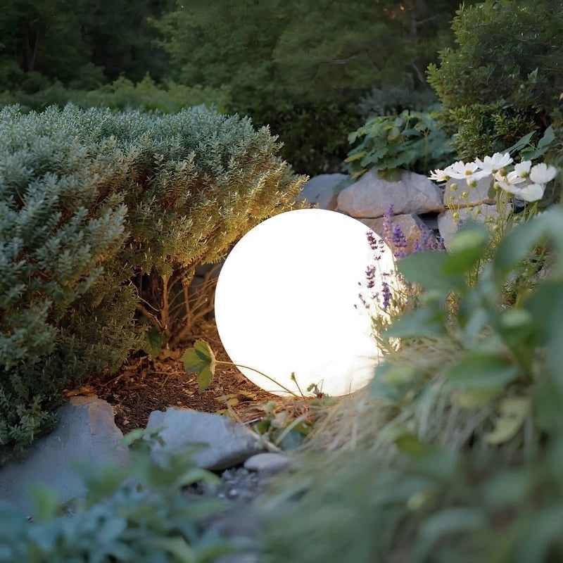 Spherical Outdoor Garden Light Modern LED Globe Lighting Decor - Image 12