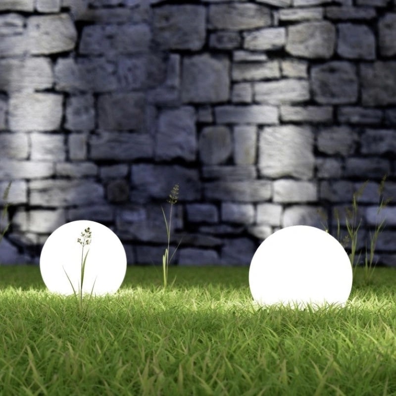 Spherical Outdoor Garden Light Modern LED Globe Lighting Decor - Image 18