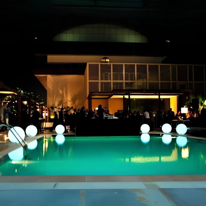Spherical Outdoor Garden Light Modern LED Globe Lighting Decor - Image 19
