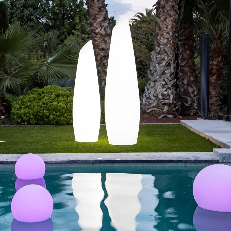Spherical Outdoor Garden Light Modern LED Globe Lighting Decor - Image 21