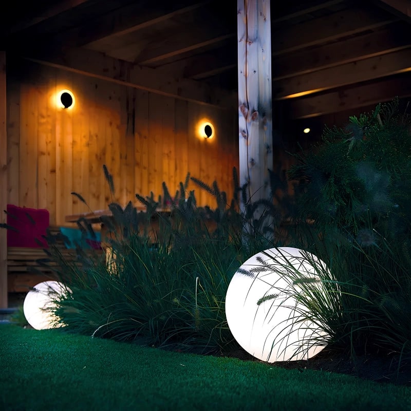 Spherical Outdoor Garden Light Modern LED Globe Lighting Decor - Image 24